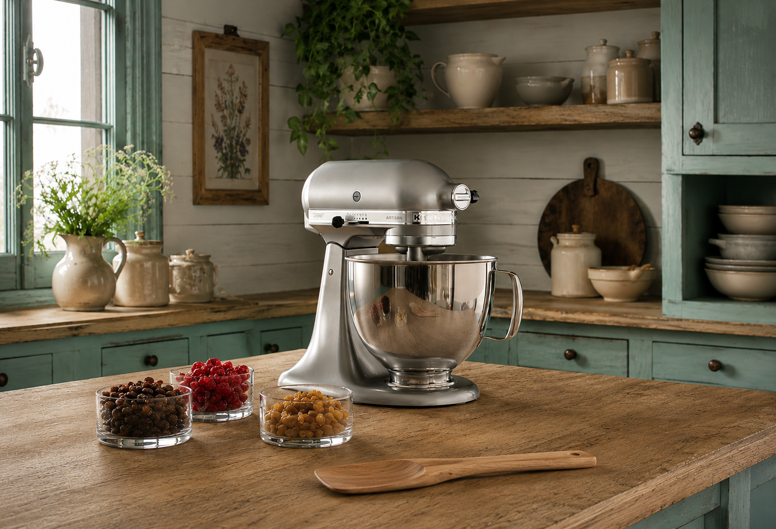 KitchenAid Artisan 5KSM125ECU Küchenmaschine Contour-Silver